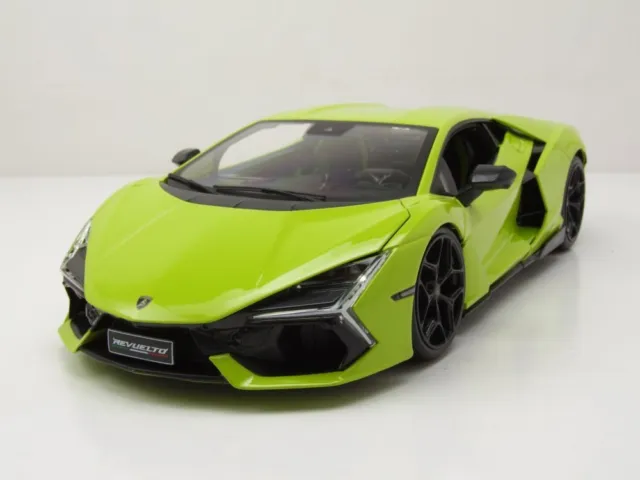 Lamborghini Revuelto 2023 Vert Maquette de Voiture 1:18 Maisto