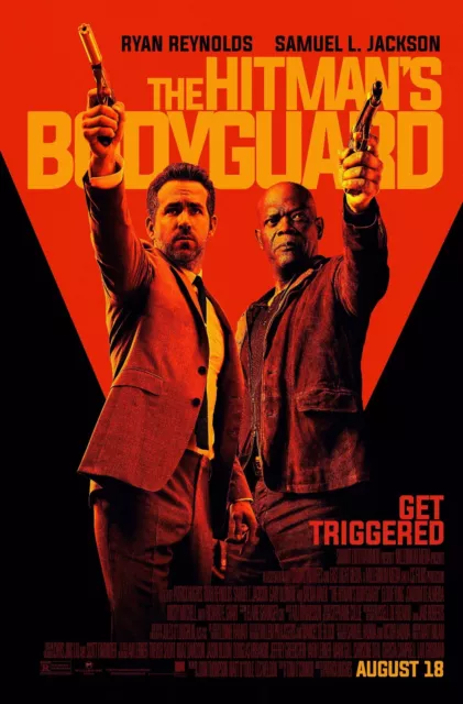 The Hitman's Bodyguard Art Poster A4 A3 A2 A1 Cinema Movie Large Format #3