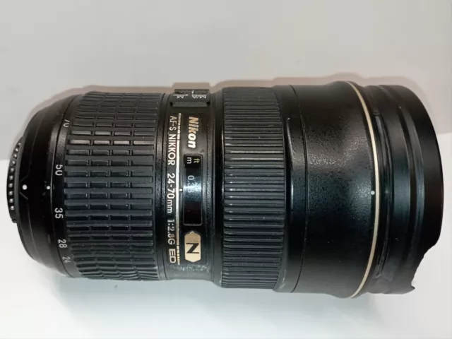 Nikon AF-S NIKKOR 24–70mm f/2.8G ED Serie N Obbiettivo