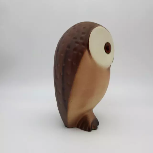 Vtg Hagen-Renaker 7" Tall Ceramic Brown Owl Figurine 2