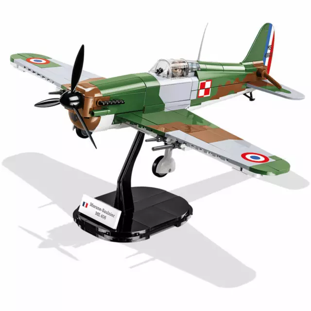 COBI Jeu de briques à serrer Morane-Saulnier MS.406 WW2 avion 317 pièces