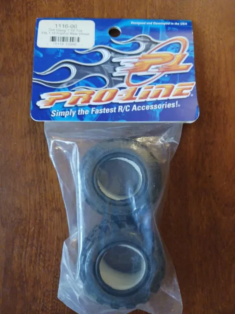 ProLine Dirt Hawg 1:18 Tire Fits 1:18 Front or Rear Wheel # 1116-00