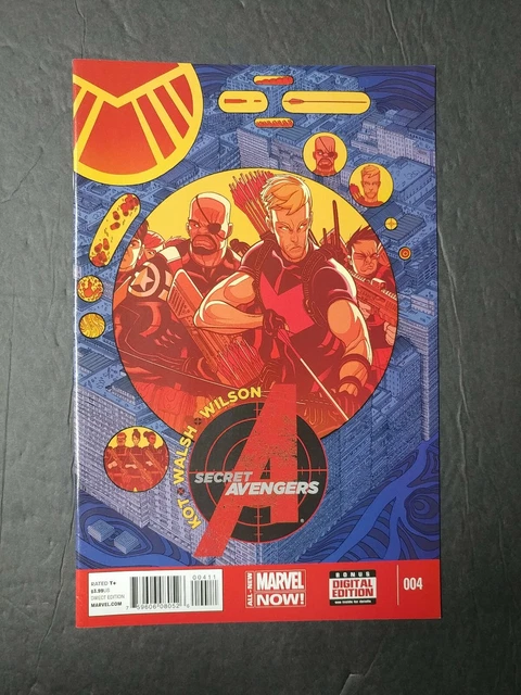 Secret Avengers #4A (3Rd Series) Marvel Comics 2014 Nm+
