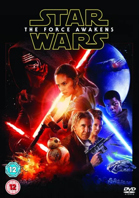 Star Wars - The Force Awakens (DVD, 2016) Region 2 - Brand new - Quick Dispatch