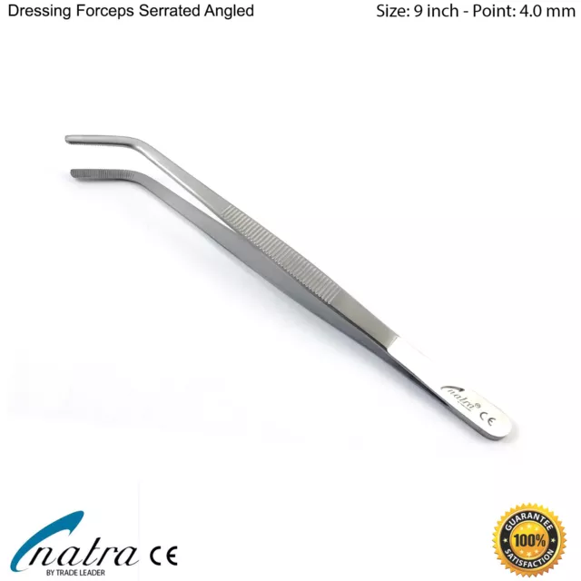 23 CM Curved Anatomical Clamps Dental Dentist Sewing Op Surgical NATRA
