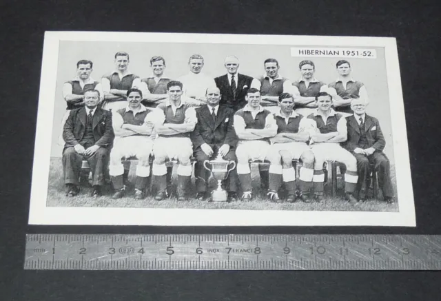 D.c. Thomson New Hotspur 1962 Famous Football Teams Hibernians 1951-1952 Hibs