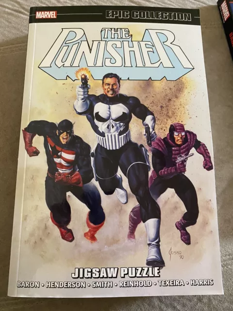 NEW! Punisher Epic Collection: Jigsaw Puzzle Marvel TPB Vol 4 RARE OOP Castle!