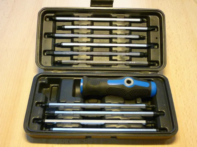 Schraubendreher T-Griff Bit- Satz 11tlg. PH PH Innensechskant Torx