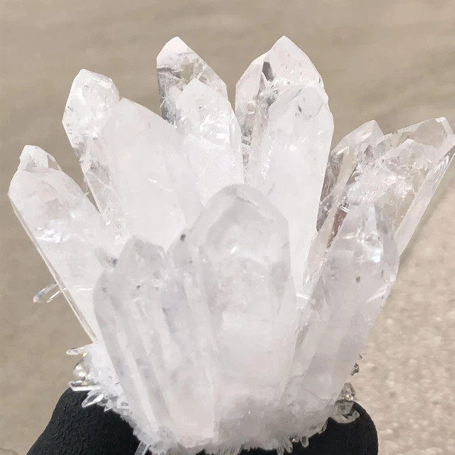 459g   New Find White Clear Quartz Crystal Cluster Mineral Specimen Healing