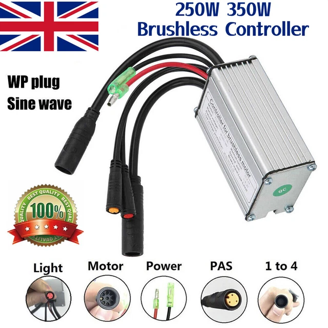 Contrôleur Vélo électrique Brushless 36V/48V 15A - Pour Moteurs Hub KT Série 250W/350W, étanche
