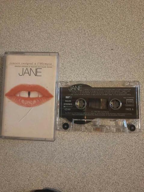 K7 Audio : Jane ( Concert Intégral à l'Olympia) | Jane Birkin | Très bon état