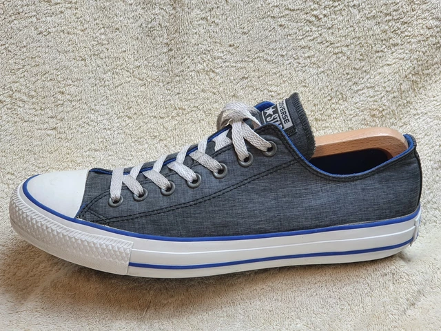 Mens grey converse trainers shop