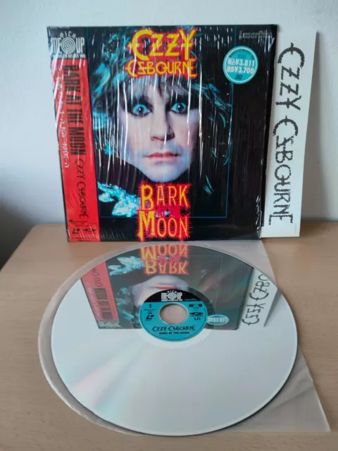 OZZY OSBOURNE - BARK AT THE MOON,  Laserdisc, Japan LD NTSC