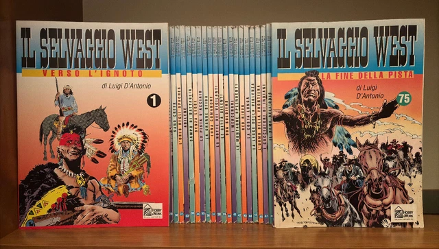 IL SELVAGGIO WEST 1/75 serie completa Hobby & Work 1995 EUR 74,90