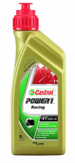 Castrol POWER 1 RACING Full Synthetic 1L 4T Motorcycle Engine Oil