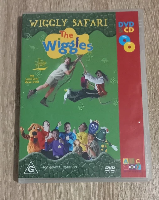 THE WIGGLES WIGGLY Safari Rare DVD & CD 2 Pack ABC KIDS R4 Tracked ...
