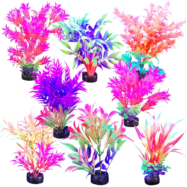 Marina iGlo Plant Pink Multi-Colour Aquarium Fluorescent Decoration Fish Tank