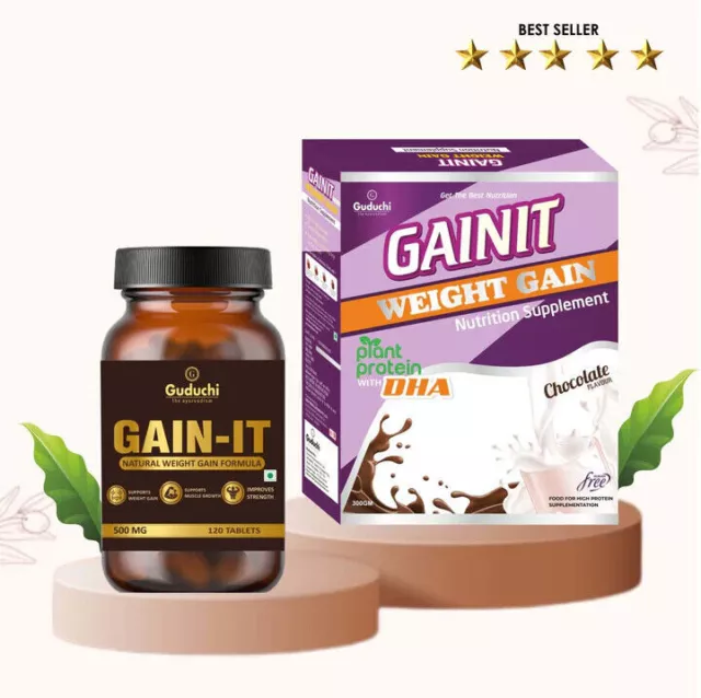 GUDUCHI-Combo de gain de poids pour un gain de poids naturel, un gain...