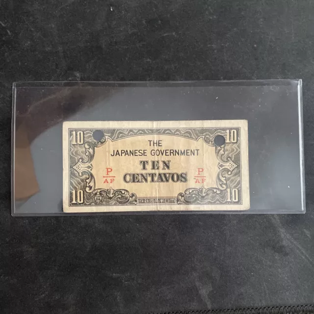 De Japansche Regeering Vijf Cent Circulated Damaged