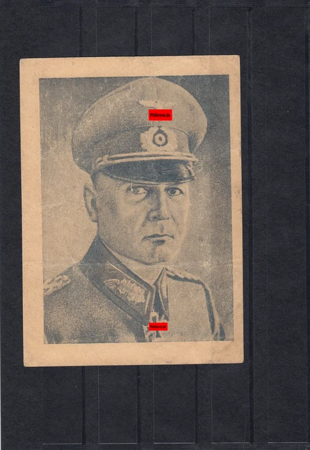 Sowjetische Kriegspopaganda Karte für Deutschland MiNr. 21D IV, bügig