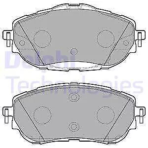 LP2691 DELPHI Brake Pad Set, disc brake for TOYOTA