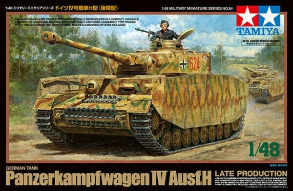 Kit de maquette de char Panzerkampfwagen IV Ausf.H à assembler à l'échelle...