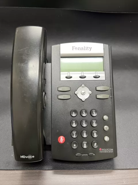 Polycom Fonality SoundPoint IP 335 HD Corded VoIP Phone Office Business System