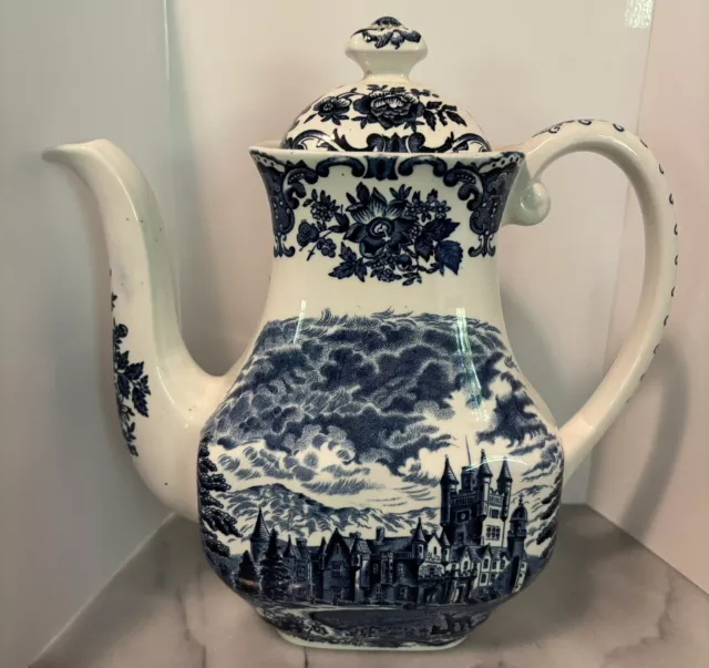 Royal Homes of Britain Enoch Wedgwood Tunstall  LTD Teapot