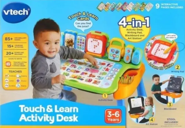 VTech Touch and Learn Activity Table - Musical Kids Desk