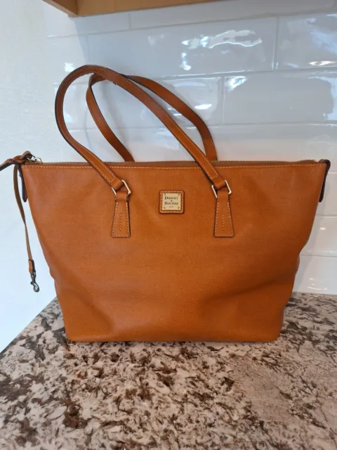 Doney & Burke Leather Shopper Tote bag