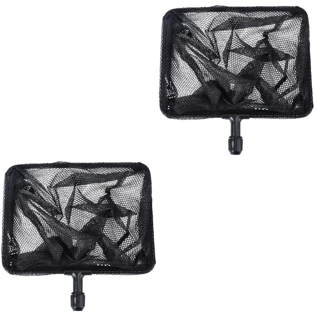 2 Count Fishing Nets Fishing Landing Net Fish Tank Accessories Handle