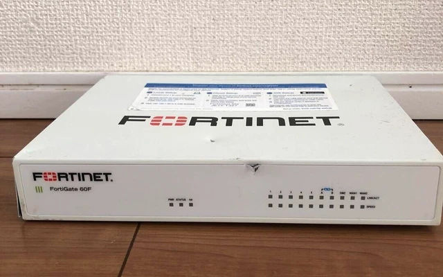 thumbnail image 2 of Fortinet FG-60F FortiGate-60F Network Security Firewall – Tested, License Expired, From Japan 2 of 5