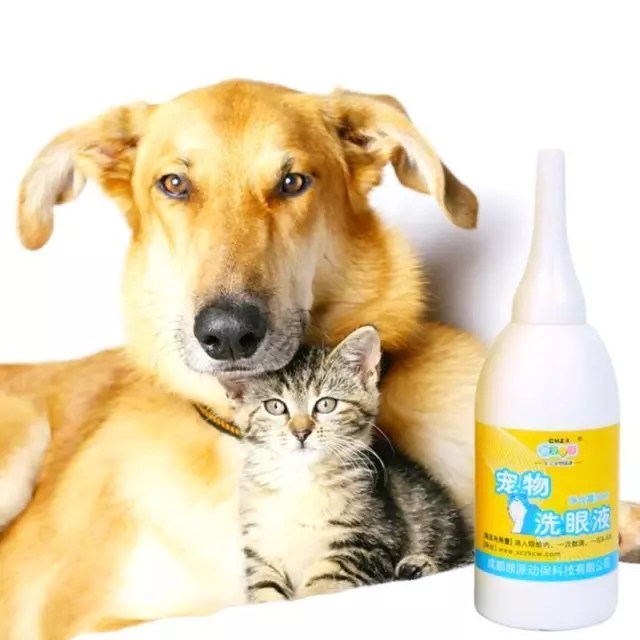 Augentropfen für Hunde und Katzen. Entzündungshemmende Tränenflecken