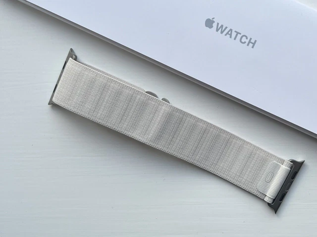 Genuine Apple Watch Ultra Strap STARLIGHT ALPINE LOOP 49/45/44mm MEDIUM 2
