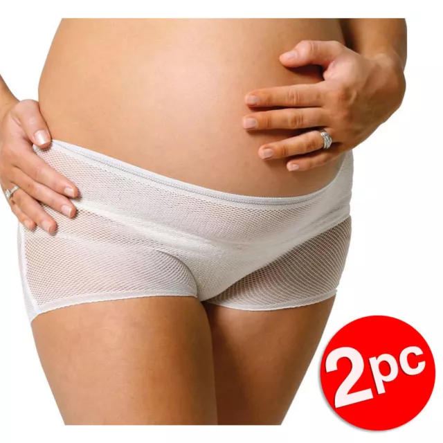 Maternity Disposable Washable Panties 2PC New Beginnigns Underwear for Mothers 2