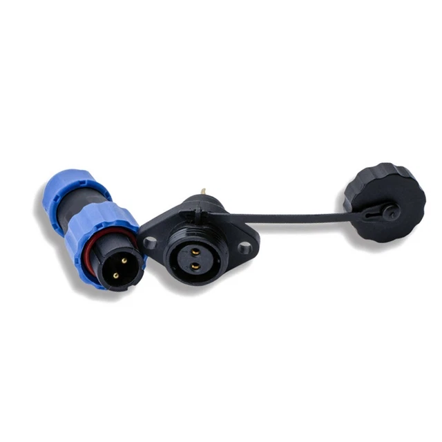 Easy to Install SP13 Waterproof Cable Connectors with Threaded Connections 27P 3