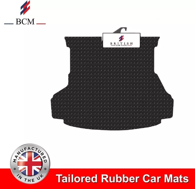 Fits Toyota Avensis Facelift 2009-2018 Tailored 3mm HD Rubber Car Rear Boot Mat