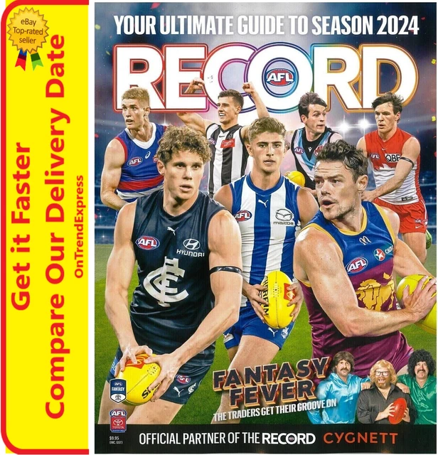 2024 AFL RECORD Ultimate Guide To Season 2024 Fantasy Fever 17.90 PicClick AU