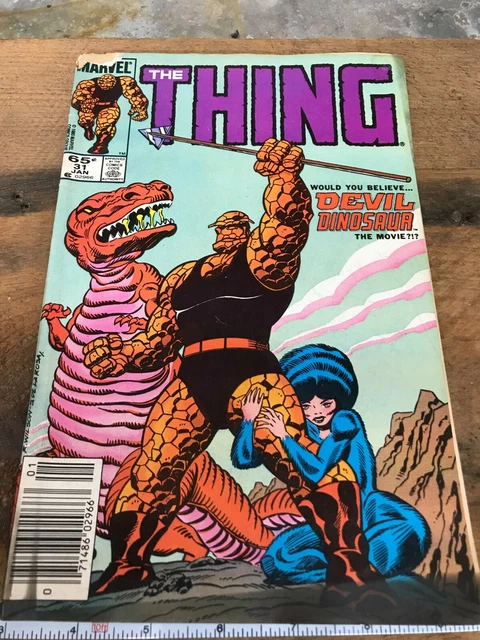 The Thing Comic Book 31 Jan 1986 Marvel Comics