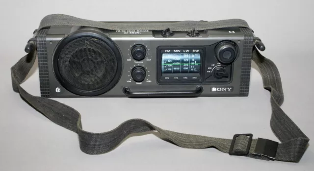 Récepteur radio portable Sony ICF-6000L FM/AM Radio 4 bandes : fonctionne