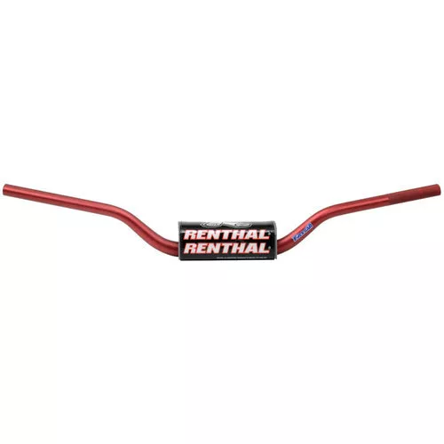 Lenker 1.1/8 Inch (28.6Mm) Mx Fatbar Lenker Rot Cr High/Ricky Johnson Farbe Rot