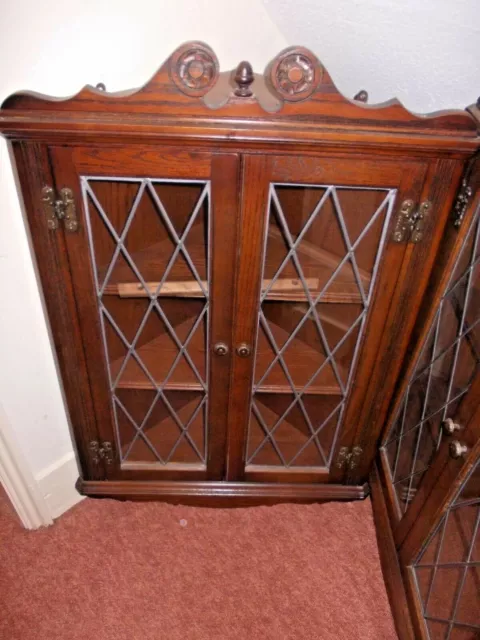 Old Charm Corner Hanging Cabinet