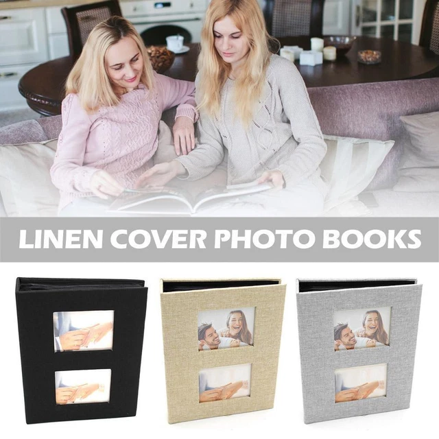 Copertina di lino 6" libri fotografici album fotografici 200 6T3E per tasche regalo O9D7