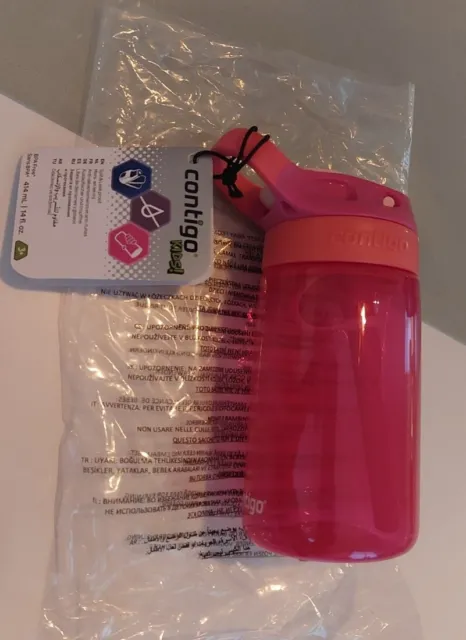 Contigo Gizmo Flip 420 ml Sport- und Wasserflasche für Kids Outdoor Unterwegs