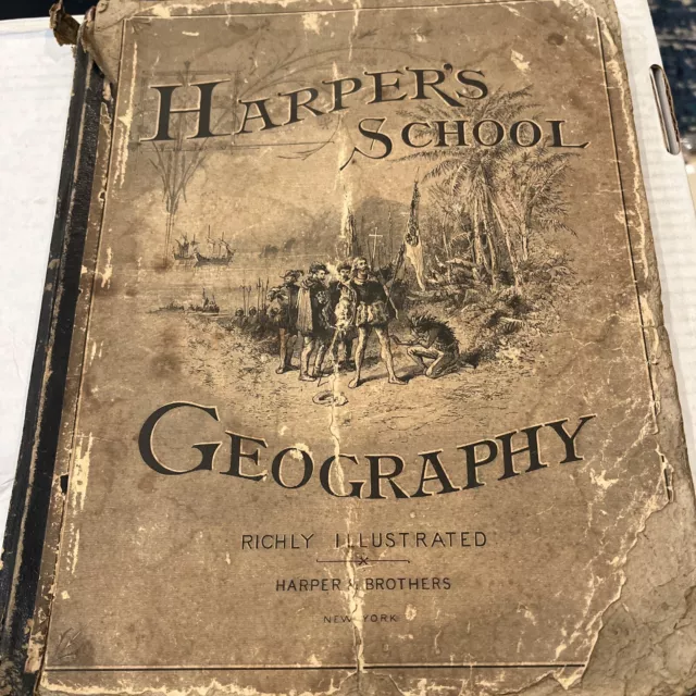 Harpers School Geography 1878