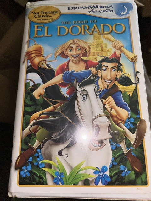 THE ROAD TO El Dorado (VHS, 2000, Clamshell) Kids Animated Movie £1.56