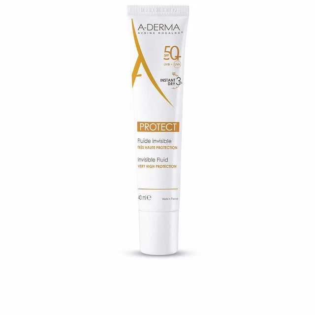 Solaires A-derma unisex PROTECT fluido solar  invisible SPF50+ 40 ml