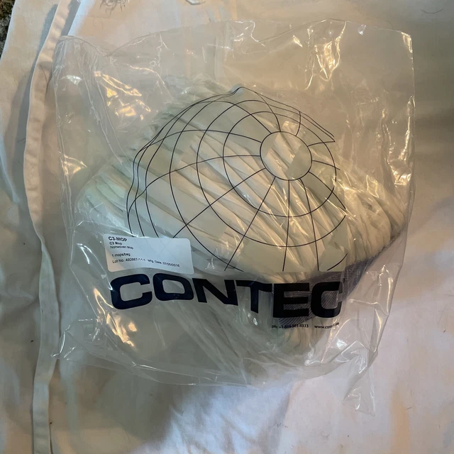 Lot Of 8 NEW CONTEC C3-MOP nonwoven mop head