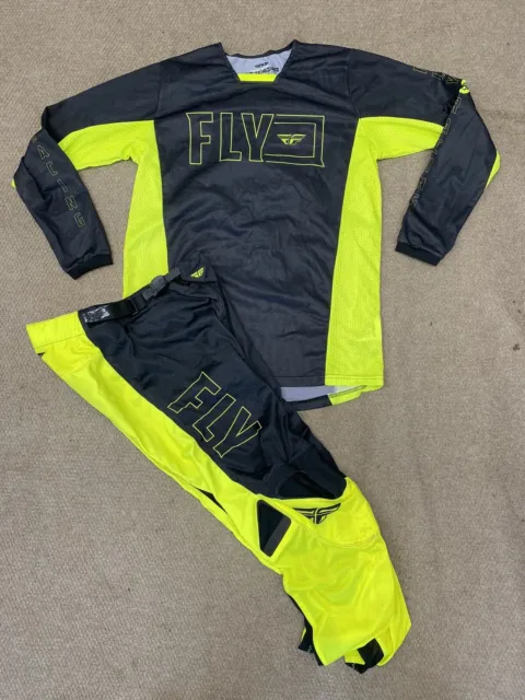 FLY Racing Kinetic Mesh Gear Set Pants Jersey Vented fox thor
