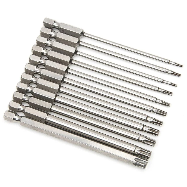 Punta cacciavite trattamento termico speciale 6,35 mm / 1/4 pollici lega gambo acciaio